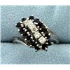 Image 1 : Sapphire and Diamond Ring