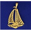 Image 1 : Sailboat Pendant