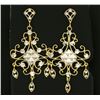 Image 1 : Chandelier Dangle Earrings