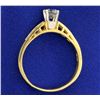 Image 3 : 3/4ct TW Diamond Engagement Ring