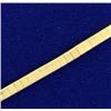 Image 2 : 7 3/8 Inch Omega Link Bracelet in 14k Gold