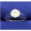Image 1 : Over 1ct Diamond Engagement Ring in Platinum