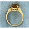 Image 3 : Large 8ct Marquise shaped Citrine Statement Ring