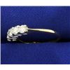 Image 2 : 1ct TW Five Stone Diamond Ring in 14k Gold