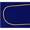 Image 2 : 24 Inch Italian Made Snake Link Neck Chain in 14k Gold