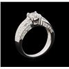 Image 4 : 1.37 ctw Diamond Ring - 14KT White Gold