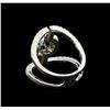 Image 3 : 2.28 ctw Black Diamond Ring - 14KT White Gold