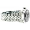 Image 5 : Rolex Stainless Steel Diamond DateJust Men's Watch