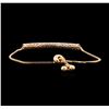 Image 2 : 1.45 ctw Diamond Bracelet - 14KT Rose Gold