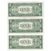 Image 2 : 1935 Choice Uncirculated $1 Silver Certificate Currency Lot of 3