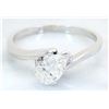Image 6 : 0.58 ctw Diamond Ring - 14KT White Gold