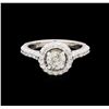 Image 2 : 1.16 ctw Diamond Ring - 14KT White Gold