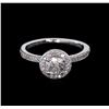 Image 2 : 0.80 ctw Diamond Ring - 14KT White Gold