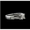Image 2 : 0.70 ctw Diamond Ring - 14KT White Gold