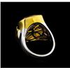 Image 3 : Crayola 8.90 ctw Citrine Ring - .925 Silver