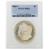Image 1 : 1880-S PCGS MS63 Morgan Silver Dollar