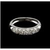 Image 2 : 0.55 ctw Diamond Ring - Platinum