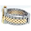 Image 8 : Rolex 18K Two-Tone 1.00 ctw Diamond and Sapphire DateJust Men's Watch