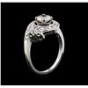 Image 4 : 0.92 ctw Diamond Ring - 14KT White Gold