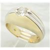 Image 5 : 0.75 ctw Vintage Diamond Ring - 14KT Yellow and White Gold