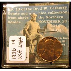 1936 Lincoln Cent RD-64