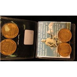 (4) 1940 P Lincoln Cent MS-65