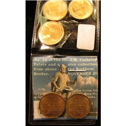 (5) 1941 P Lincoln Cent RD-65