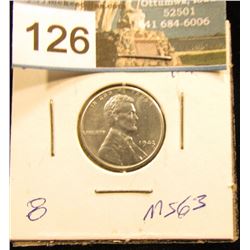 1943 P WW II STEEL Lincoln Cent MS-63