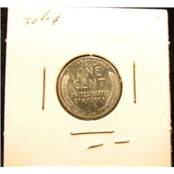 1943 P WW II STEEL Lincoln Cent MS-65