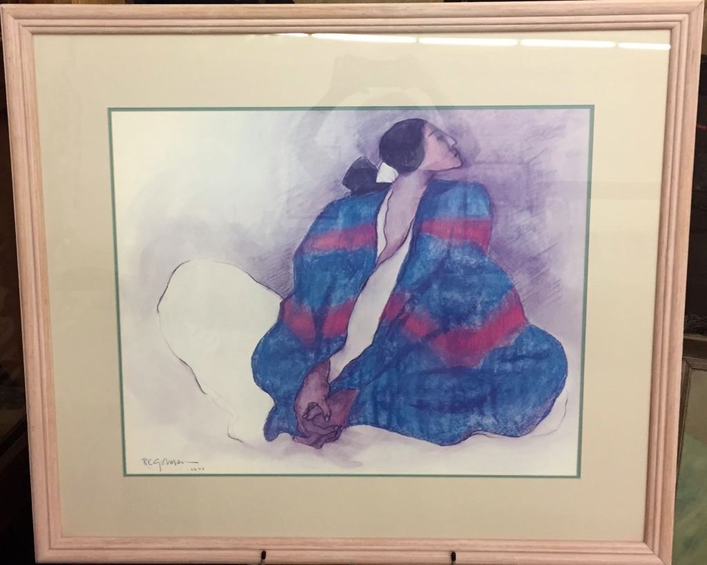 R.C. Gorman Print 1977