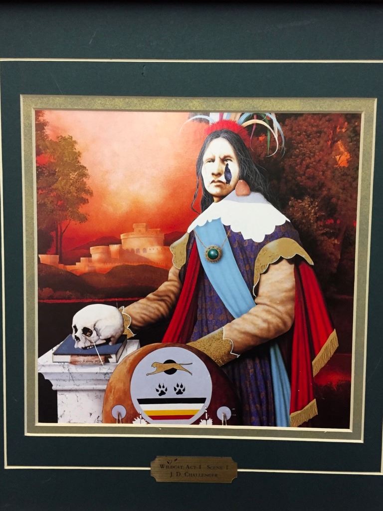 JD Challenger Framed Print