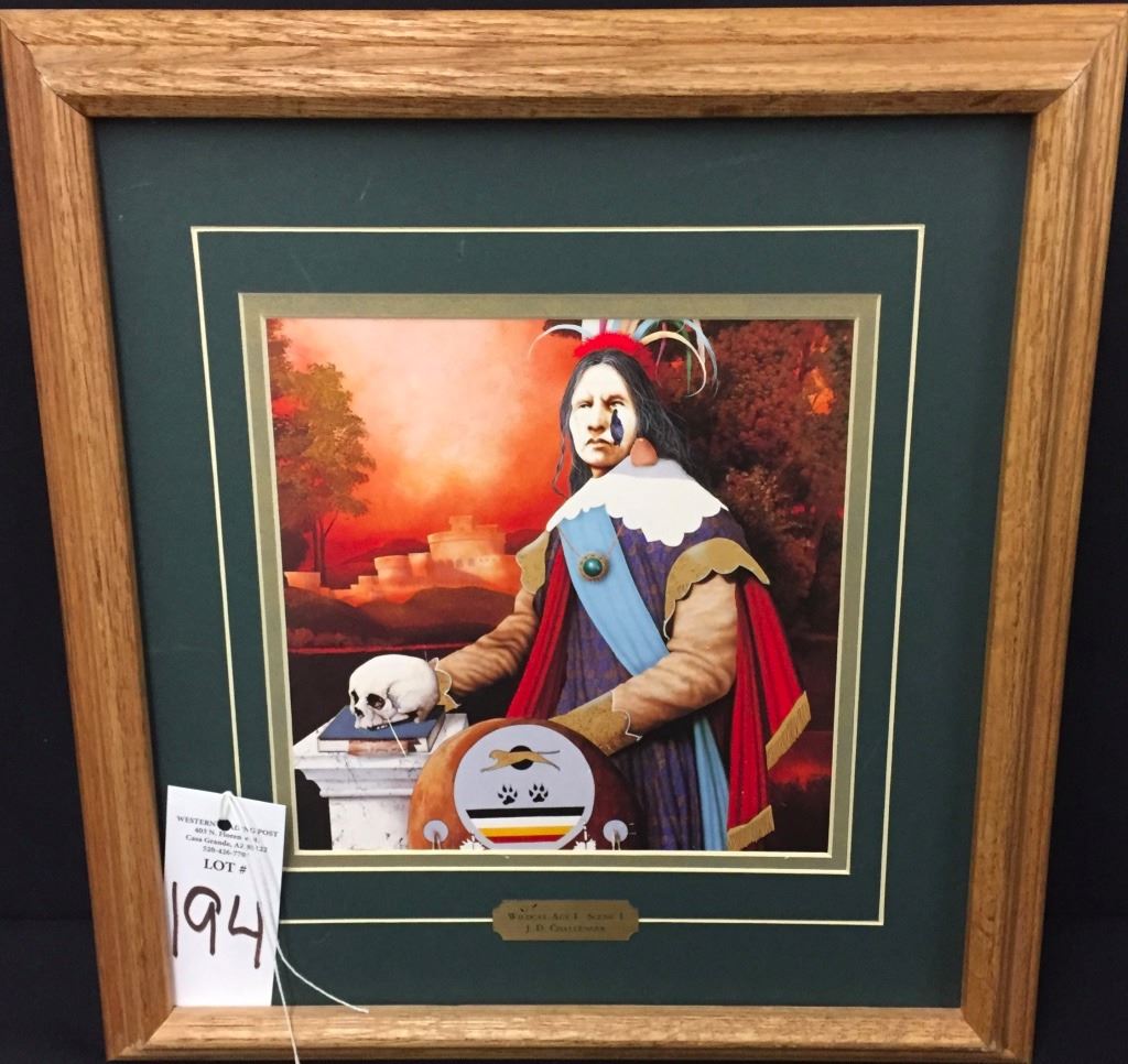 JD Challenger Framed Print