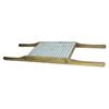 Image 1 : Porcelain strainer w/wood frame, 30"L.
