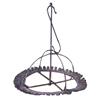 Image 1 : Hanging country store broom rack, all original, 14"Dia.