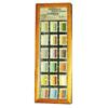 Image 1 : Breing's Paints display board. Allentown, PA. Oak frame 23”H x 9”W.
