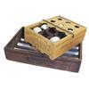 Image 1 : Lot of 2 "Star Egg Carriers", Rochester, NY., 1903 & 1906 pat. dates, 8" x 12" & 6" X 8".