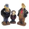 Image 1 : Lot of 3 resin 1944 K.F.S. figures:  Wimpy, The Capt. & Fritz.