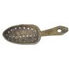 Image 1 : Primitive carved wood cream skimmer, 17"L.