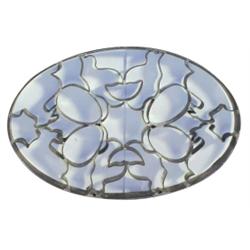 Tin Easter cookie cutter, cuts multiple cookies at once, 7 1/2" x 11".