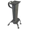 Image 1 : Footed tin 8 candle mold w/handle. Great look, 12"H.
