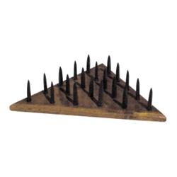 Knights of Pythias "Bed of Spines", 19"L.