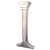 Image 1 : Building support column w/arched top & old weathered gray paint, 64"H.