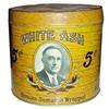 Image 1 : "White Ash" cigar tin. Very good condition, 5 1/2”H.