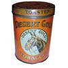 Image 1 : Tobacco tin, "Desert Gold." Medium, Ex. Condition, 6"H.