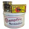 Image 1 : Lot of 3 tins; Dan Patch, Campfire Marshmallows & Bone Rendered Lard.