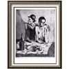 Image 1 : Pablo Picasso 'After' The Frugal Repast c. 1904 Fine Art Print from Museum Artist