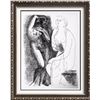 Image 1 : Pablo Picasso 'After'  Nude Before a Statue c. 1931 Fine Art Print from Museum Artist