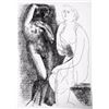 Image 2 : Pablo Picasso 'After'  Nude Before a Statue c. 1931 Fine Art Print from Museum Artist