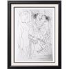 Image 1 : Pablo Picasso 'After'  Nude and Self-Portrait of Rembrandt c. 1933 Fine Art Print from Museum Artist