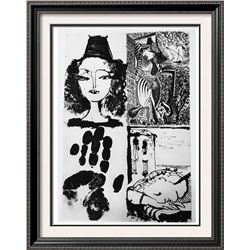 Pablo Picasso 'After'  La barre d'appui c. 1936 Fine Art Print from Museum Artist
